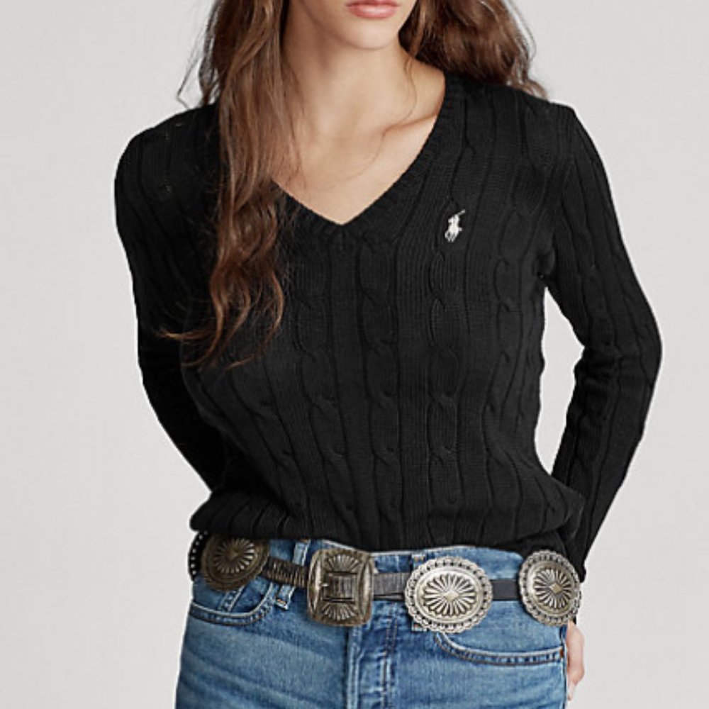 NEVER WORN Black Polo Ralph Lauren Sweater